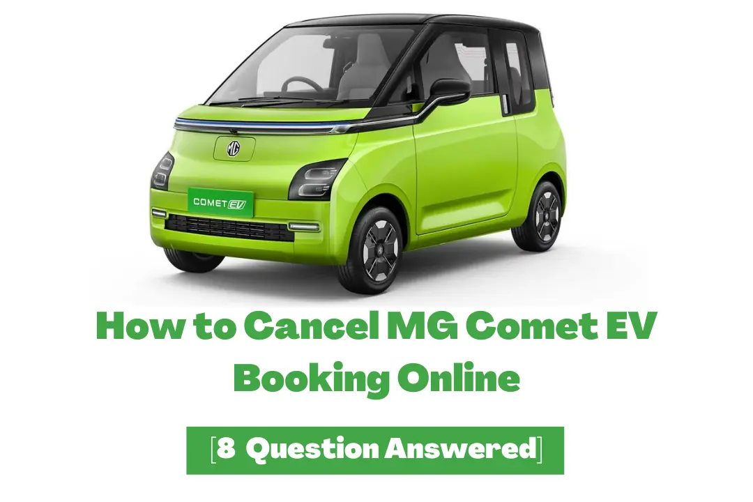 How to Cancel MG Comet EV booking online (1)