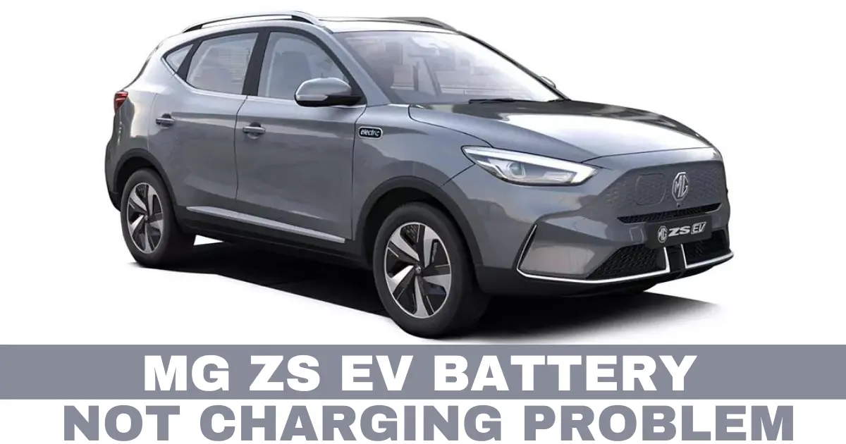 MG ZS EV Battery Not Charging Problem