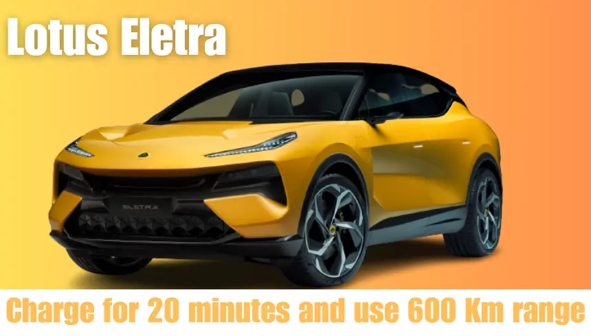 Charge for 20 minutes and use 600 Km range