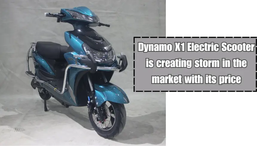 Dynamo X1 Electric Scooter is creating storm in the market with its price